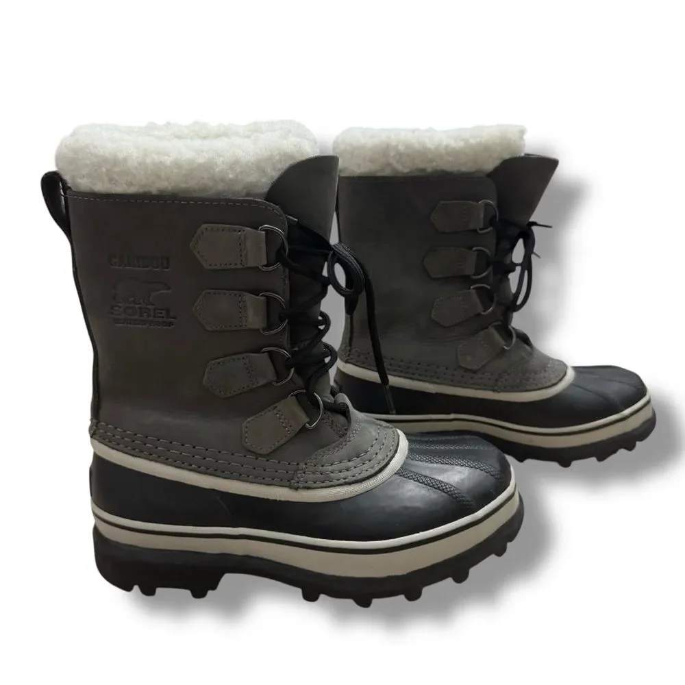 SOREL Caribou Boots 6 Waterproof Insulated Snow Winter Cabin Core Outdoor